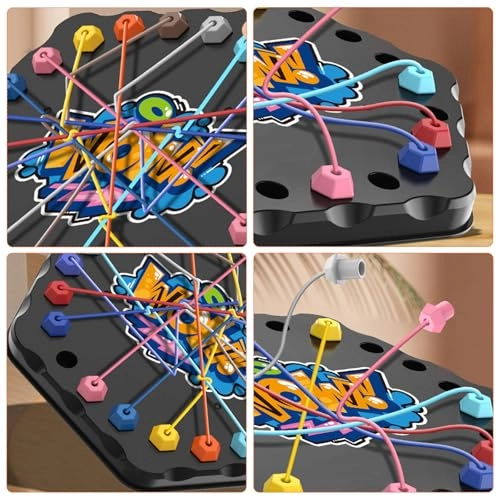 Brainy Kn-ots Rope Detangling Game - Black