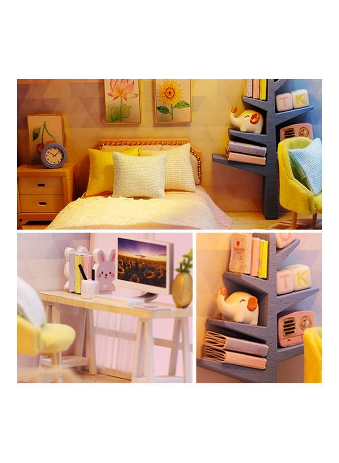 Miniature Doll House - Pink