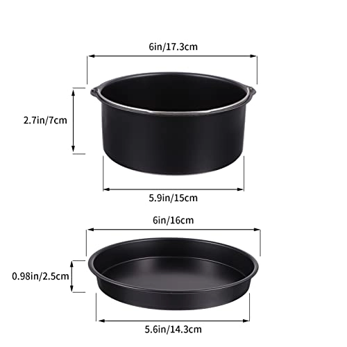 Pack of 2 Air Fryer Accessories - carbon steel 2 piece(s)