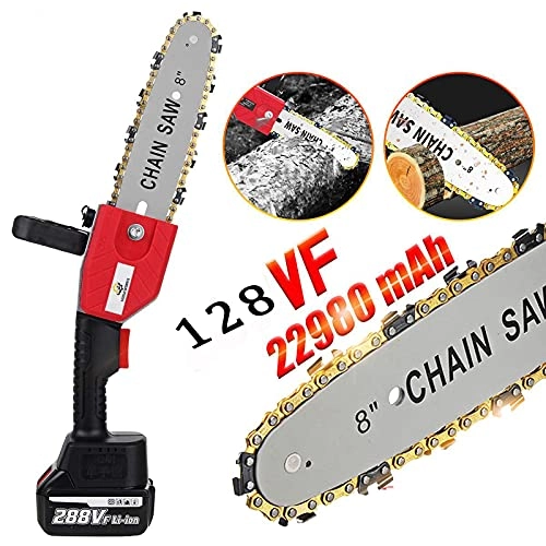 Brushless Electric Chainsaw - 128VF 22980Mah 8Inch