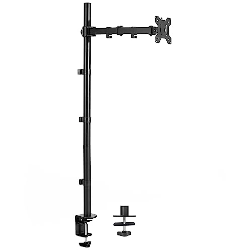VIVO Single Monitor Desk Mount - Single-arm 13 to 32 inch 75x75mm 100x100mm