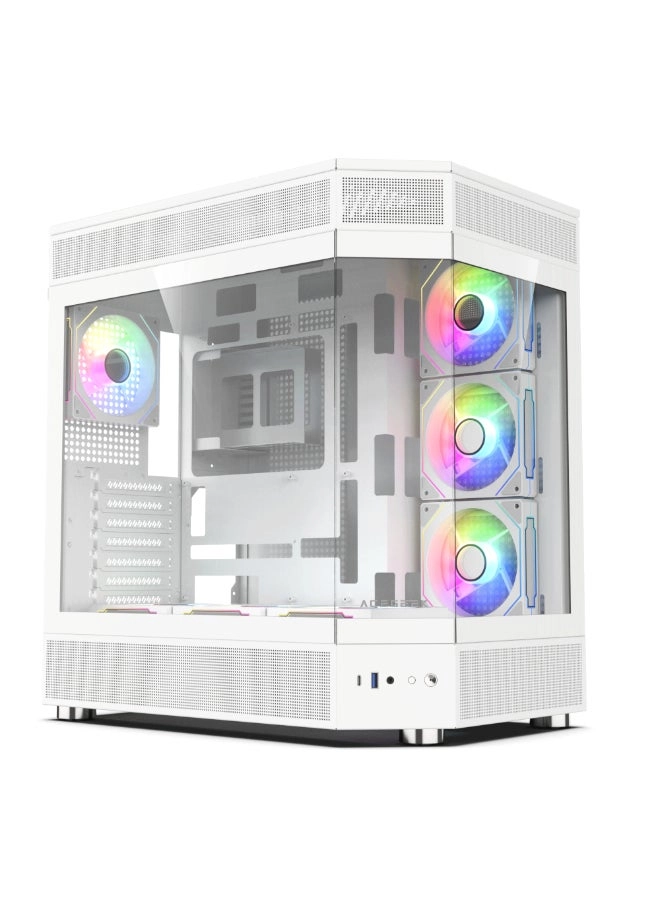 Icecube - Dual Tempered Glass Mid Tower