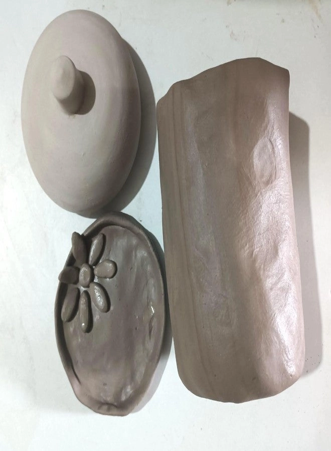 Mid High Fire Stoneware Ceramic Clay - 1Kg