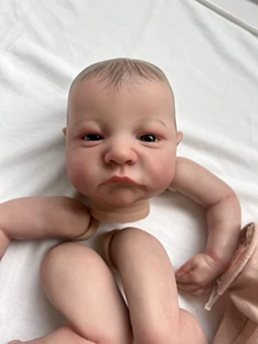 Levi Reborn Baby Doll - 19 Inch 3D Skin Visible Veins Awake & Sleeping