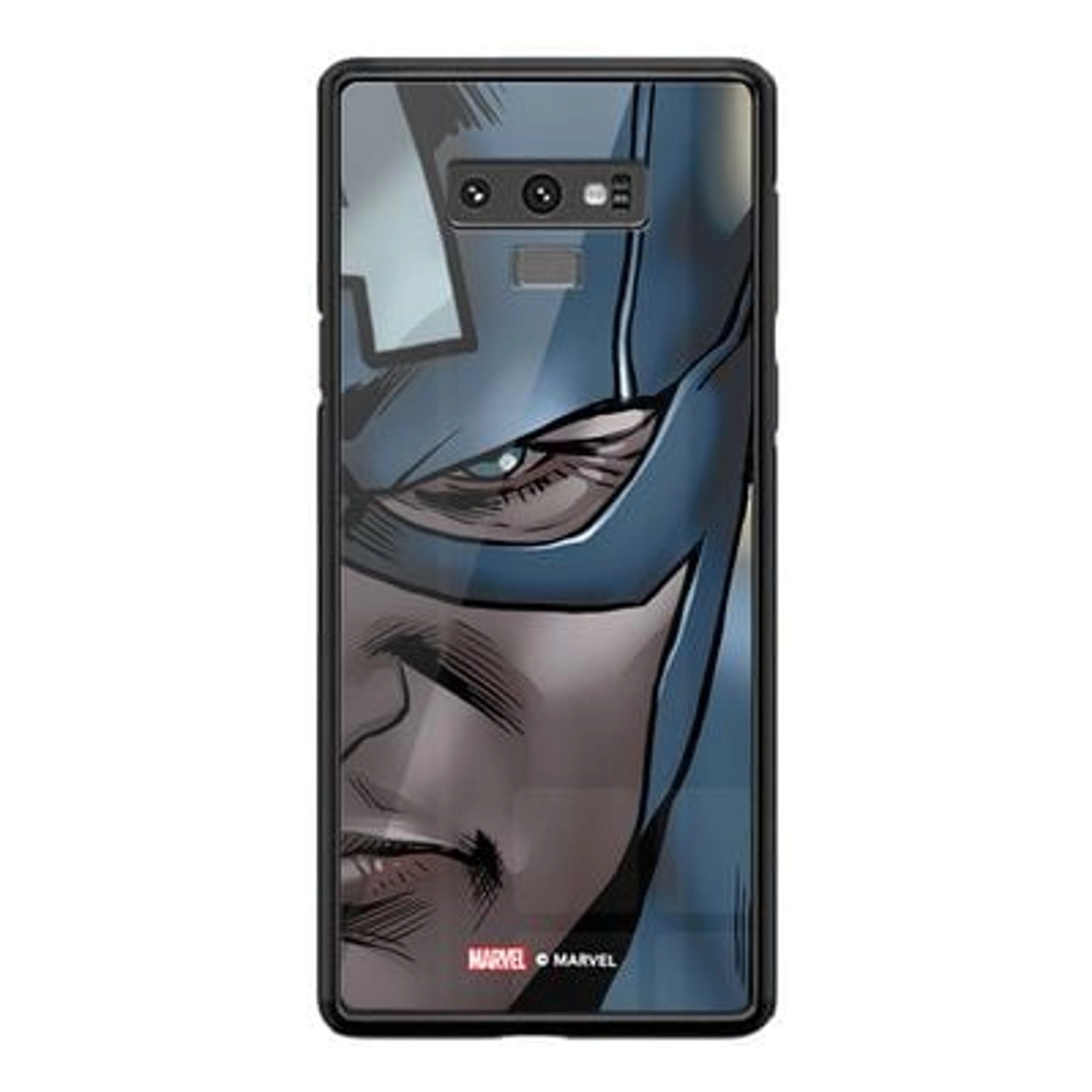 Marvel Captain America Half Profile Face Back Case for Galaxy Note 9