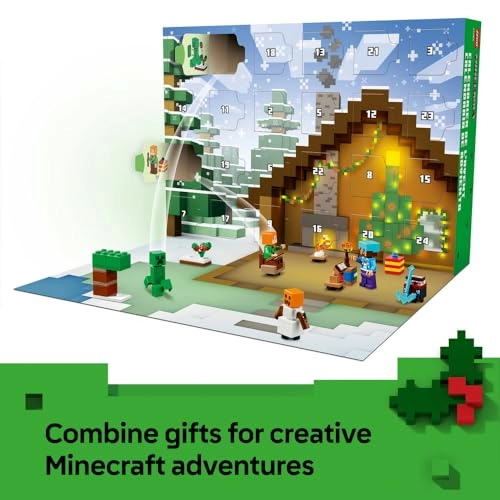 Minecraft Advent Calendar 2025 (21280) - 24 Surprises 7+ Years