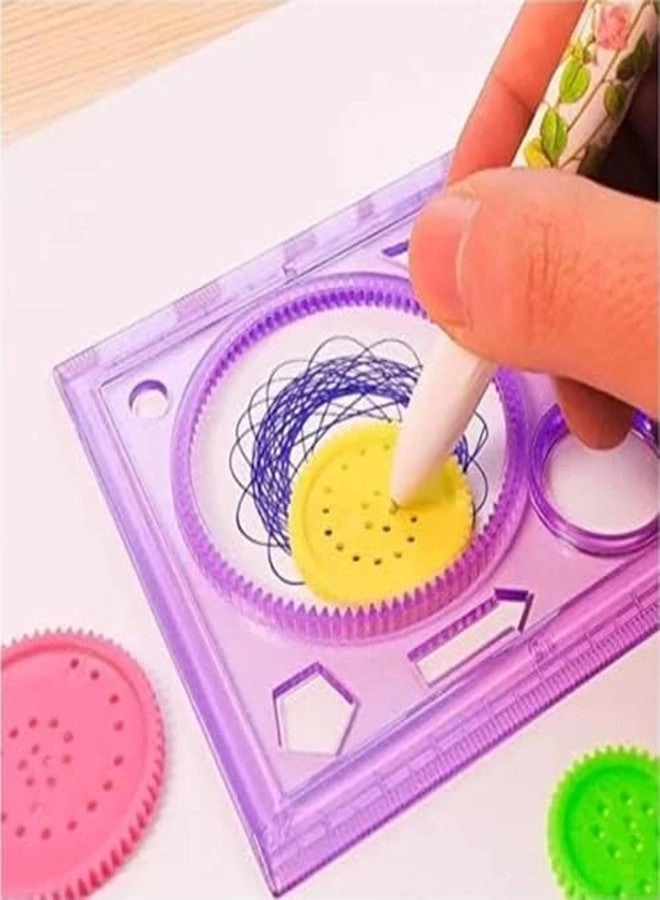 Designer Spirograph Ruler Set - 6+ years