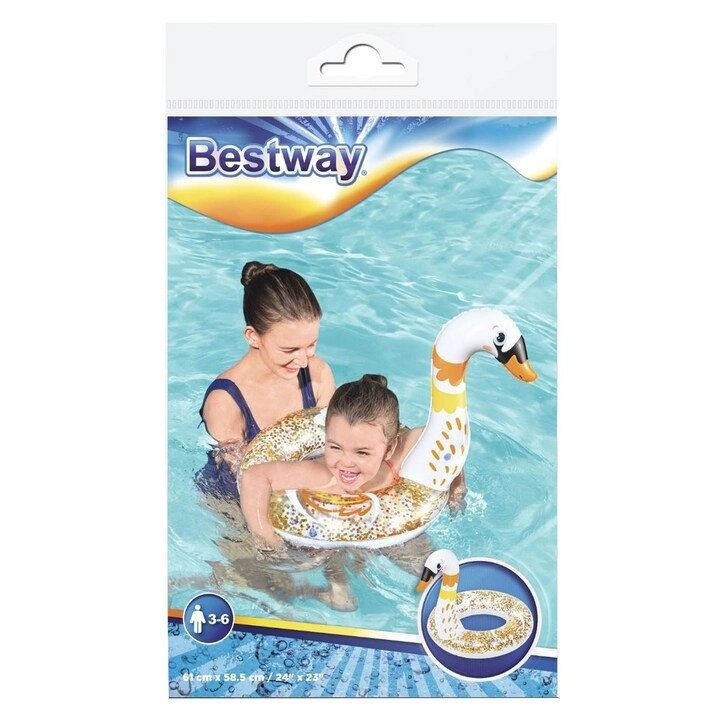 Shimmer and Float Swimming Ring - Shimmer 61x61cm