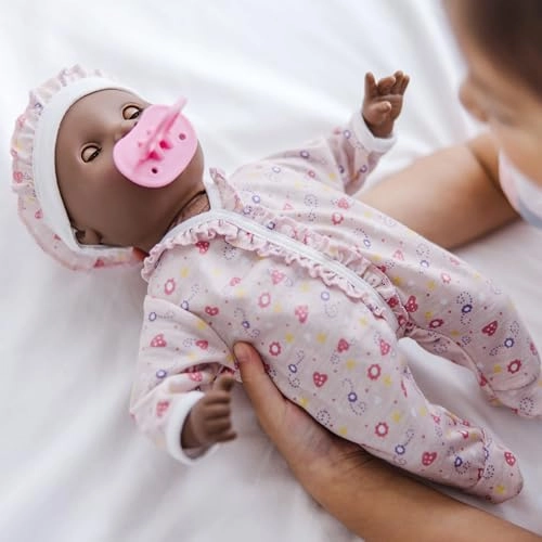 Gabrielle Poseable Baby Doll - 12-inch Romper and Hat