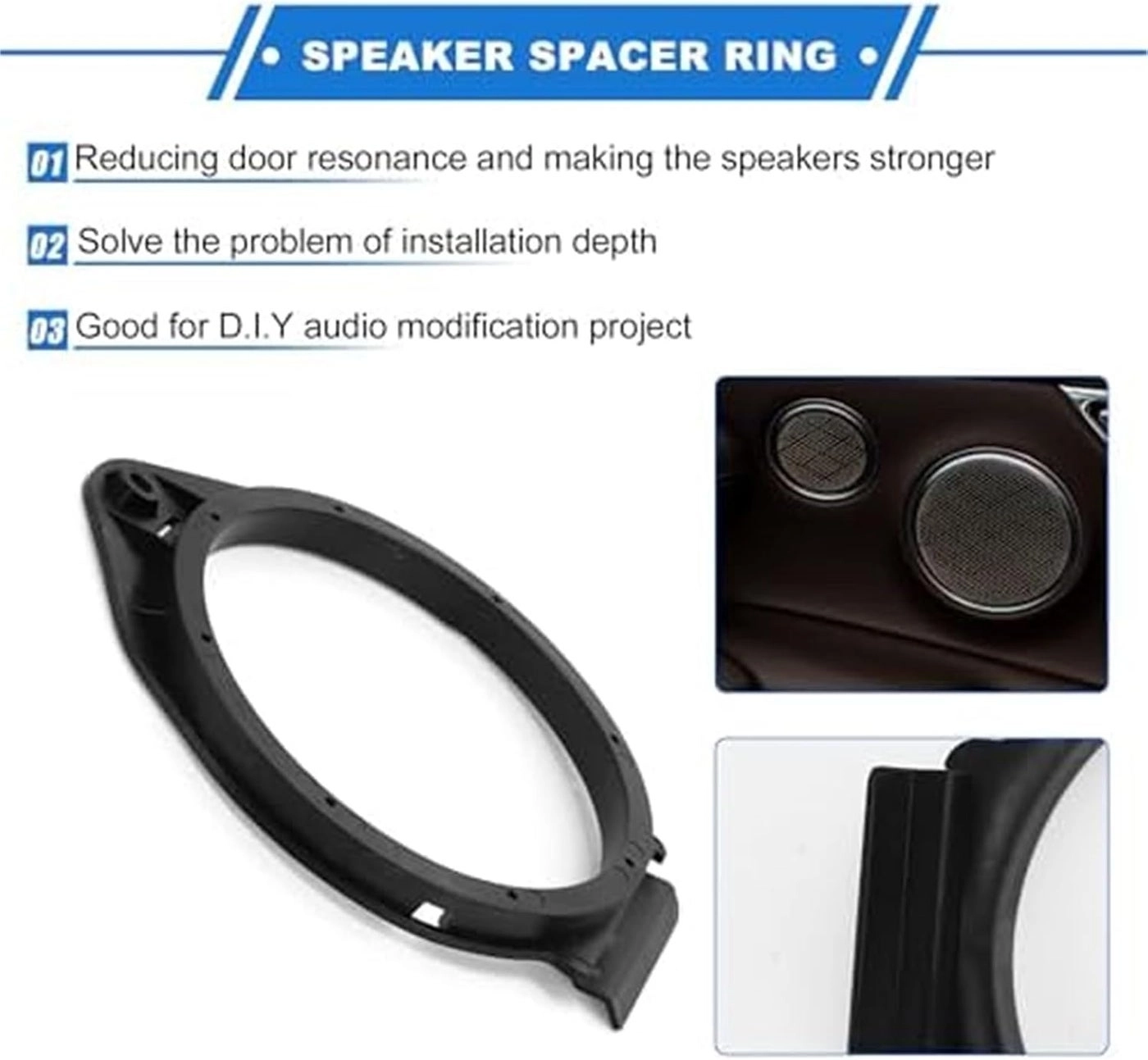 Speaker Spacer Ring - 6.5 inch Tweeter