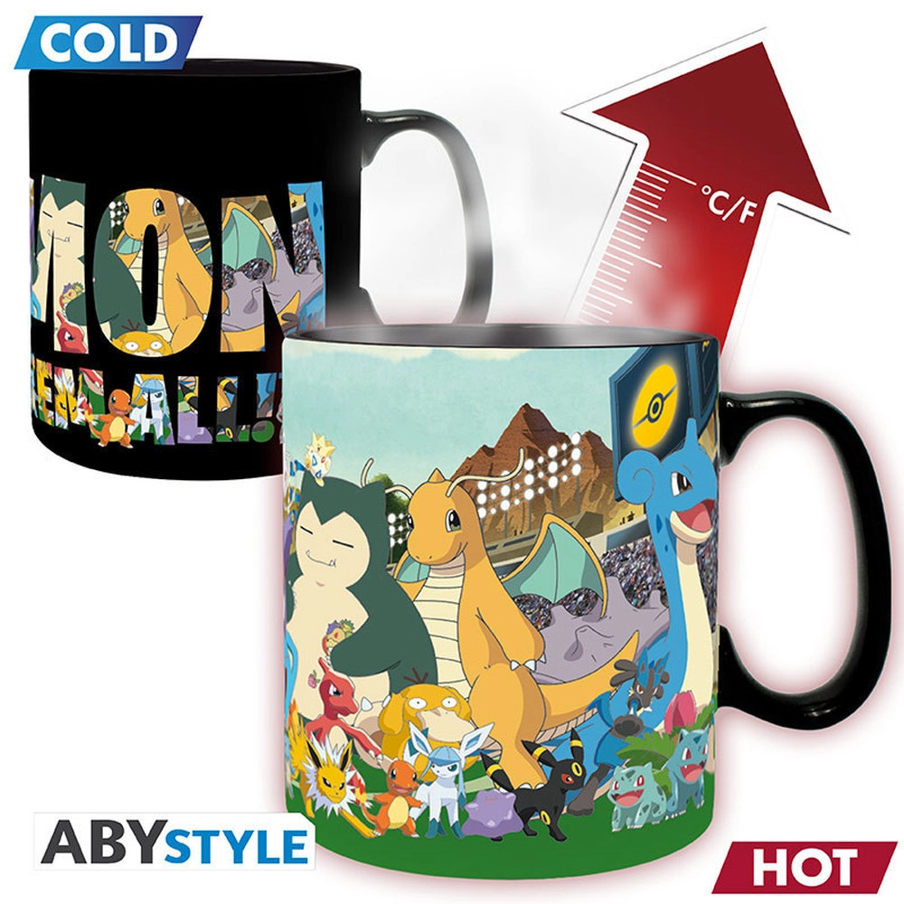 ABYstyle POKEMON Gotta Catch Them All Mug - Heat Change - 460 ml