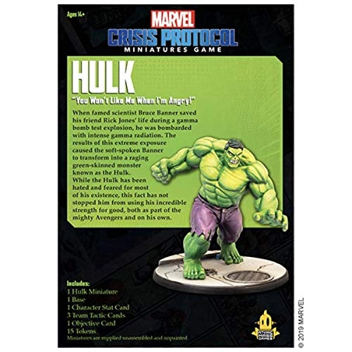 Marvel Crisis Protocol: Hulk Character Pack - Miniatures Game