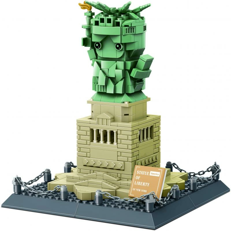 Bloci Statue of Liberty 3D Puzzle (3210) - 414 pcs
