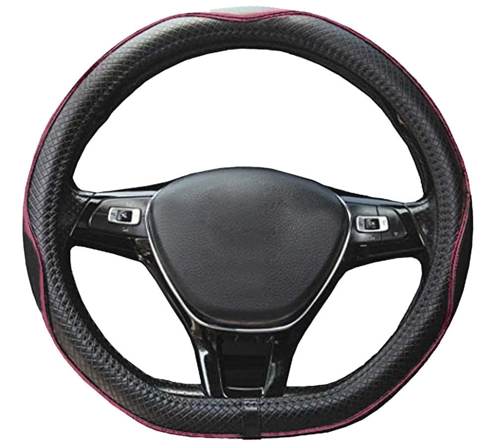 istn steering wheel cover 0911 - 15" Wine Red
