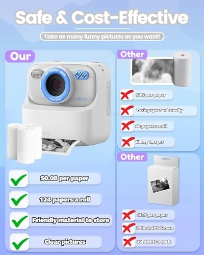 Print camera - 2.4 Inch 1080P