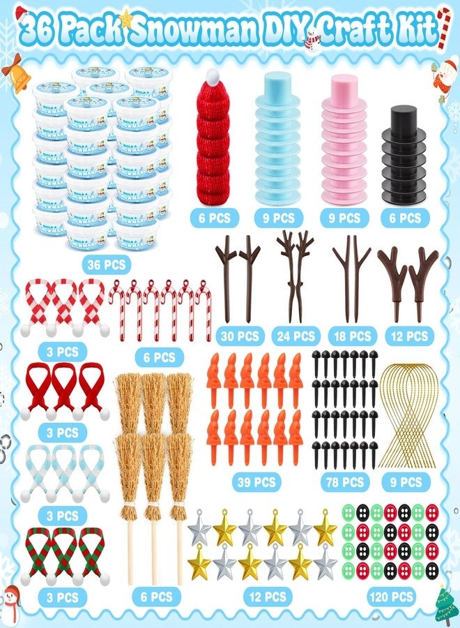DIY Snowman Kit - 36 Pack