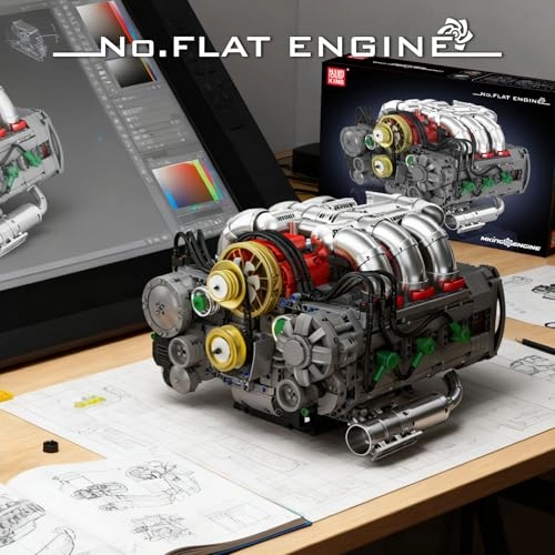 Flat-Six Engine Model Kit (10181) - Battery Box