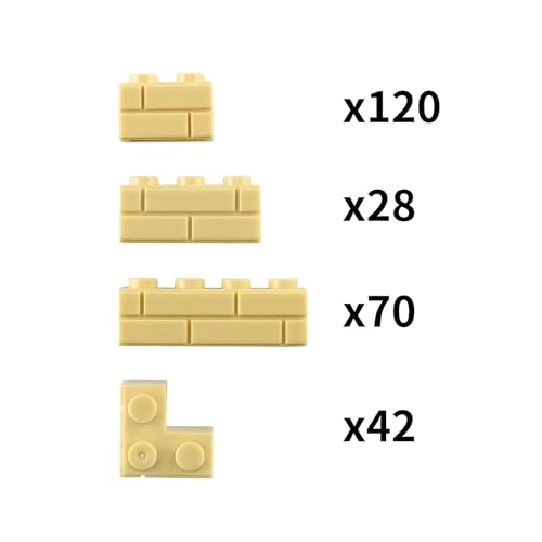 Masonry Profile Bricks Set - 260pcs