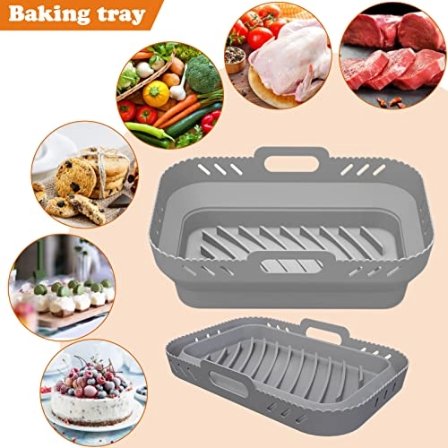 Silicone Air Fryer Tray - 2 piece(s)