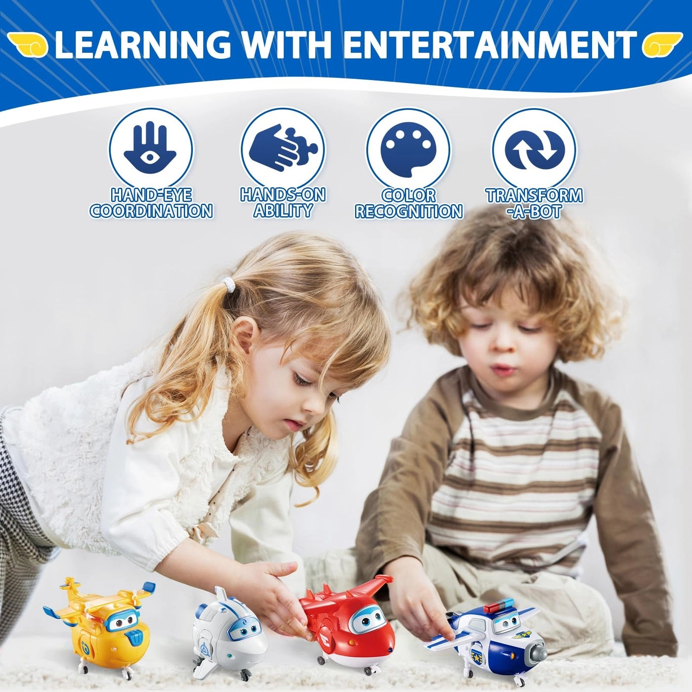 Transform-A-Robots (4 pcs.)