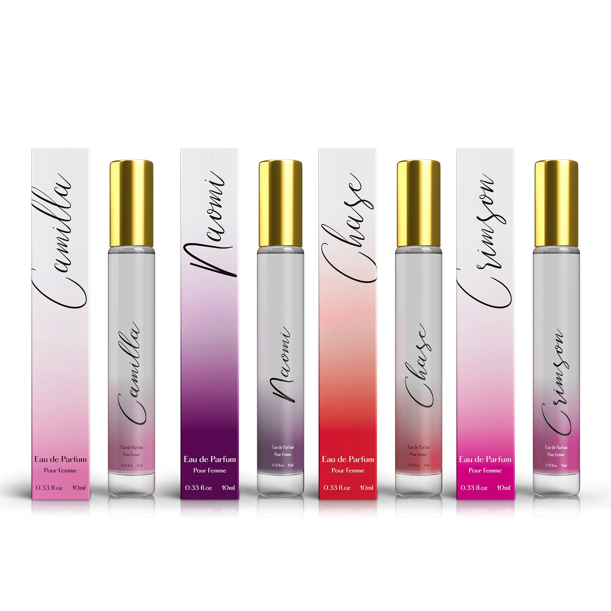 Regal Fragrances Naomi - Eau de Parfum 10 ml + Camilla + Chase + Crimson