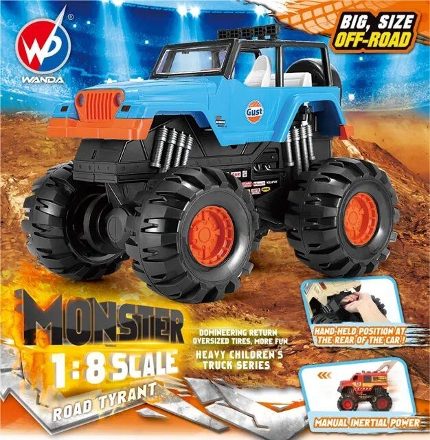Super XXL Monster Jeep - 1pc