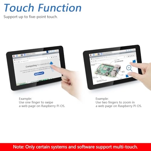 Touch Display - FNK0078H 7 Inches 800x480