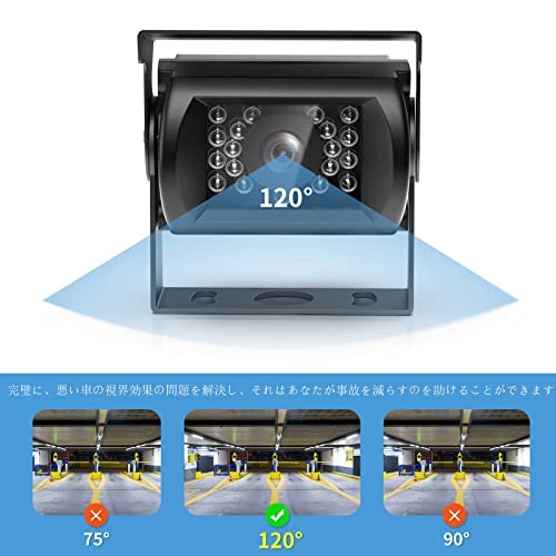 Rear View Backup Camera - Night Vision AV-IN 2.5mm 648 x 488 pixels