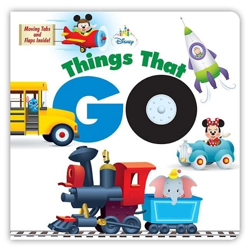 Disney Book Publishing Inc. Baby Things That Go Cloth Book