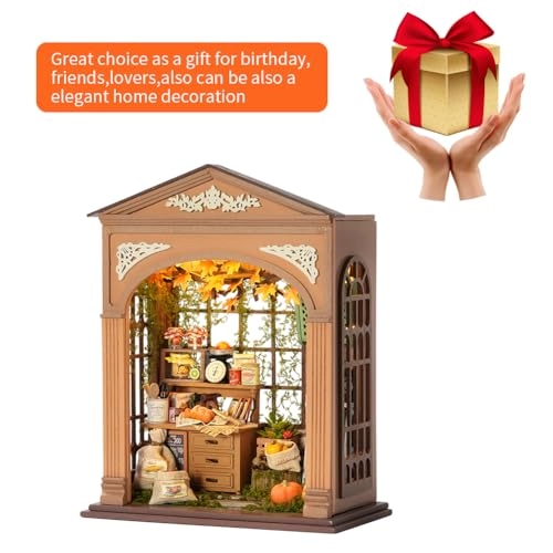 Miniature Wooden Dollhouse Furniture Kit - Creative Room 1:24