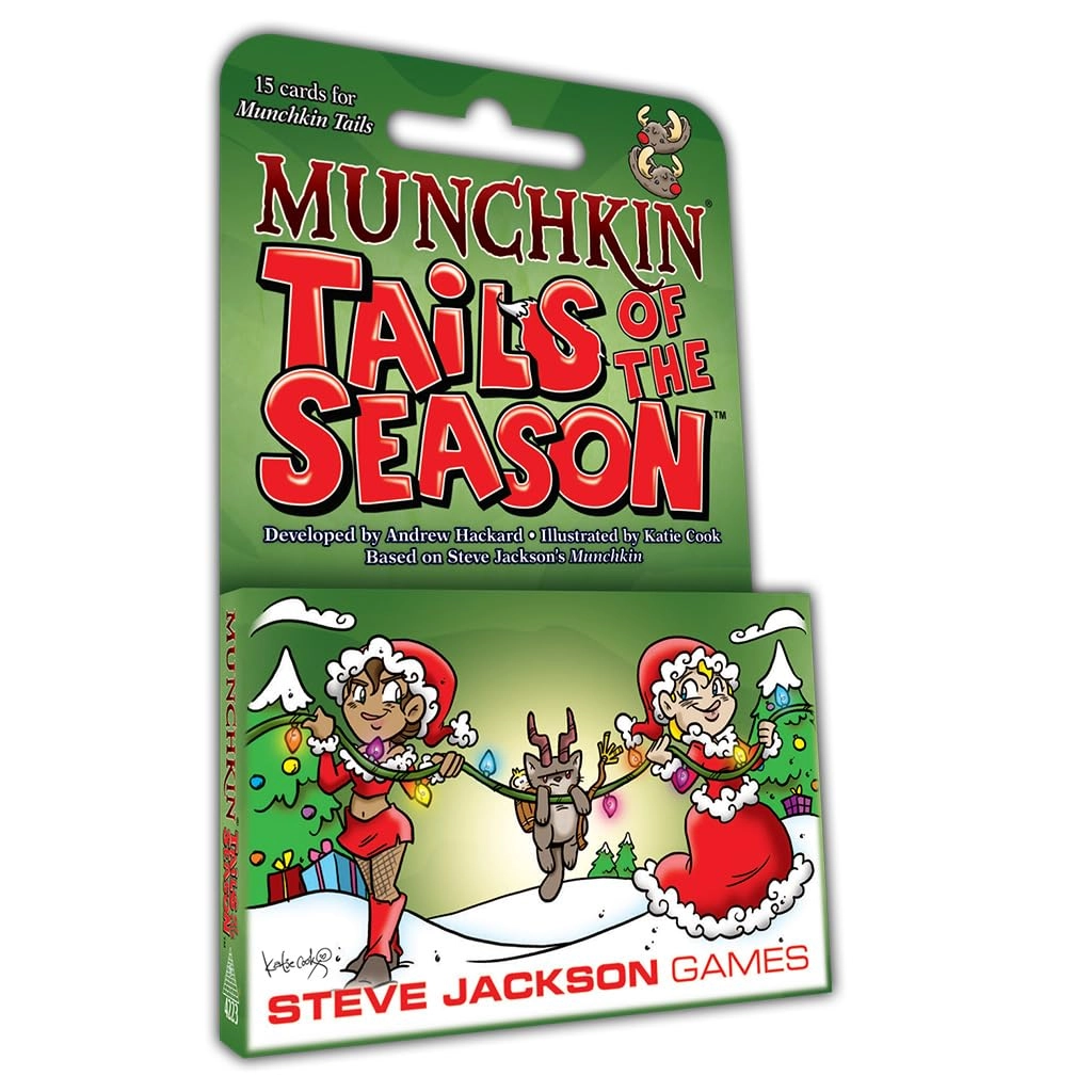 STEVE JACKSON GAMES Munchkin Tails: Tails of The Season (Mini-Expansion) - Card Game