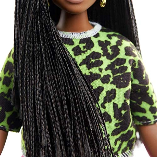 Barbie Fashionistas - Long Braids Neon Look Ages 3+