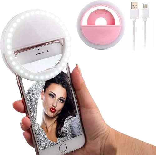184 Selfie Ring Light - 36 LED Flash Lamp Clip