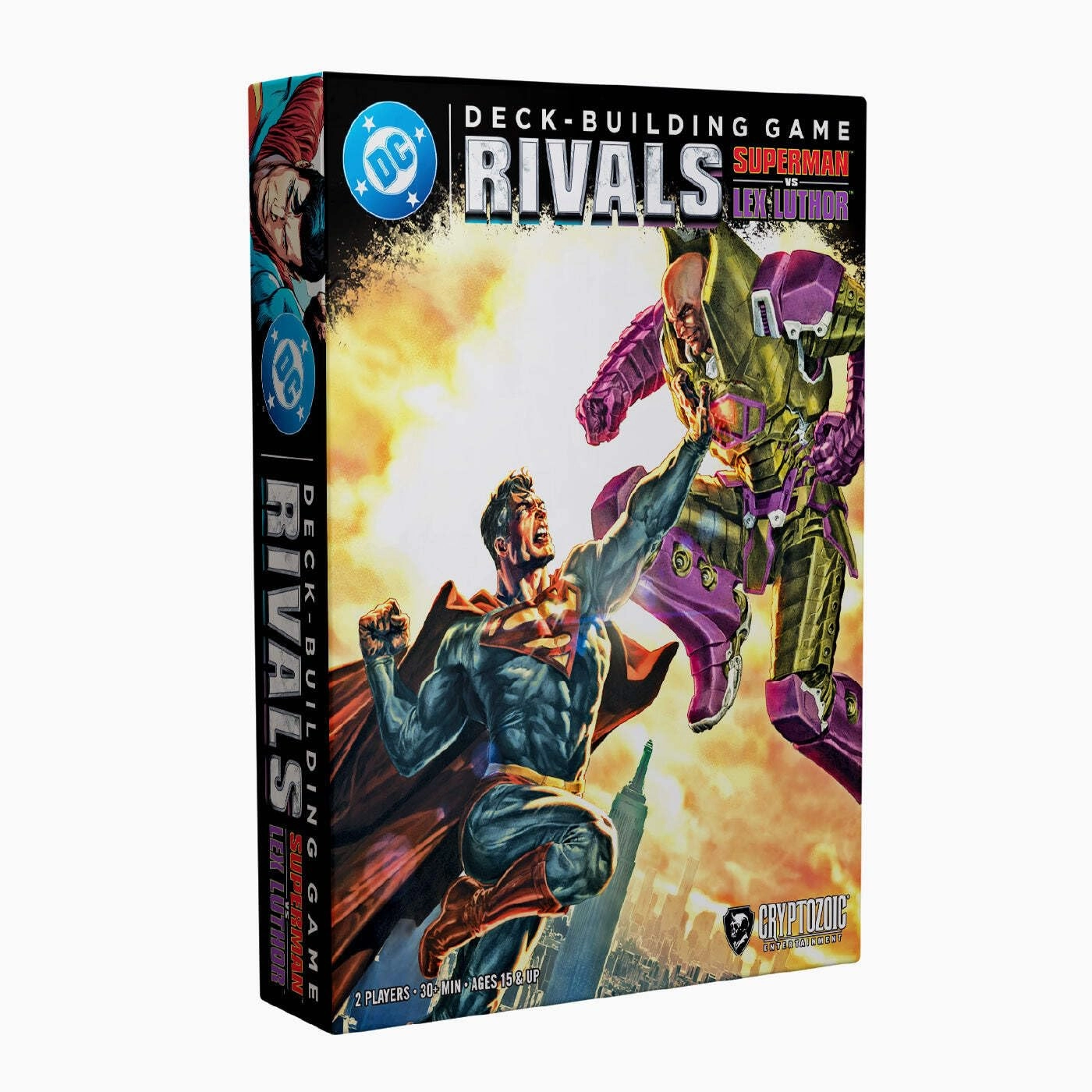 Cryptozoic Entertainment DC Deck-Building Game: Rivals - Superman vs. Lex Luthor - Card Game