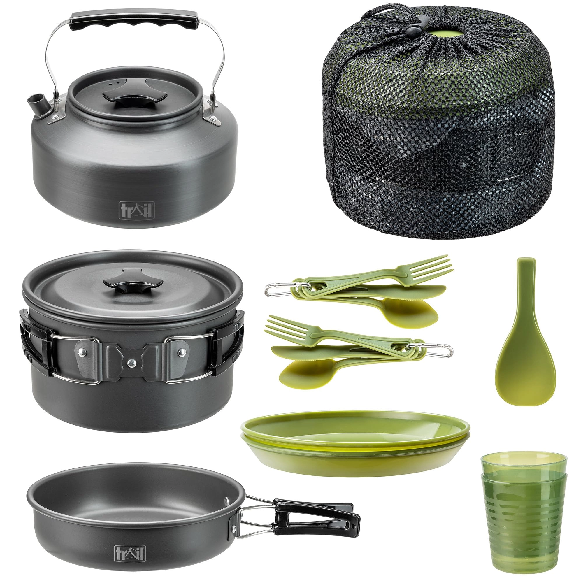 trail outdoor leisure Cook Set - 16pc 1700ml