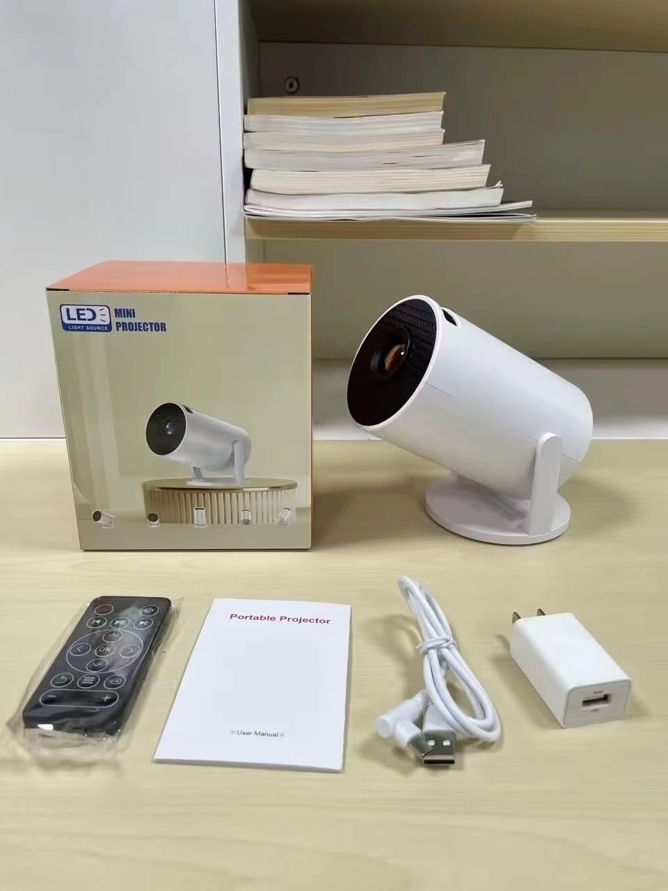 DY320 about ~200 ANSI lumens 1280×720 (720P)