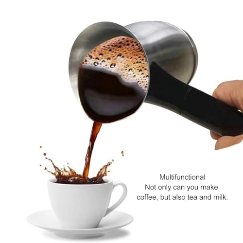 Electric Turkish Coffee Maker - 500ml Portable Even Heating