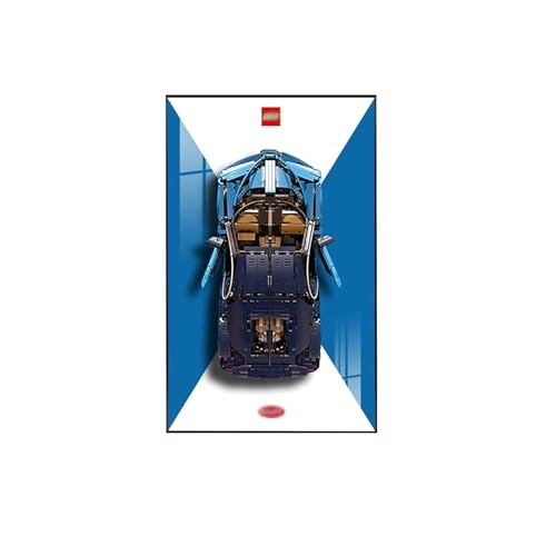Display Wallboard - for LEGO 42083 Bugatti with Light