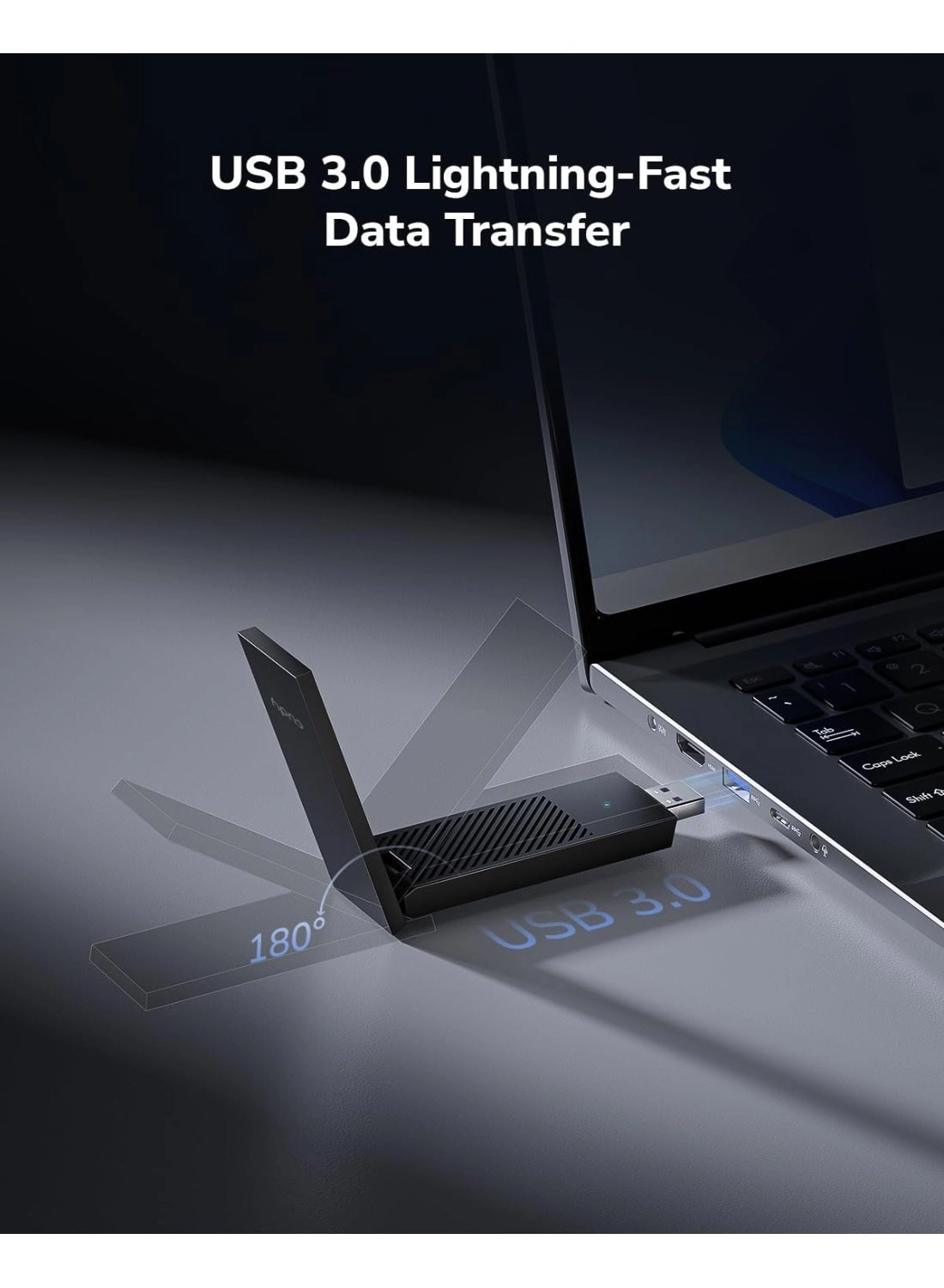 WU5400 - Tri-Band 6GHz/5GHz/2.4GHz USB 3.0 Wireless