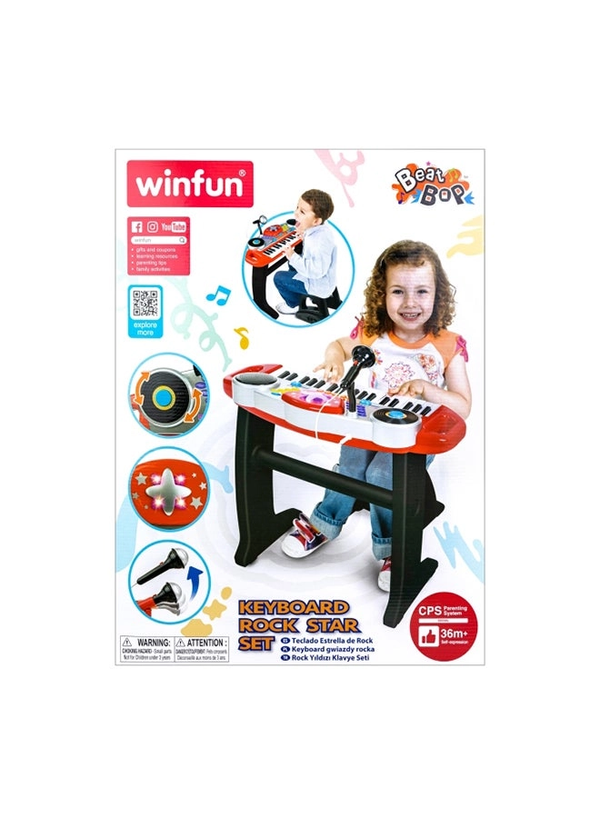 Keyboard Rock Star Set