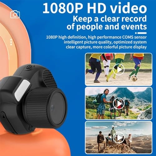 Mini Camera Keychain - 100 Mins 64G