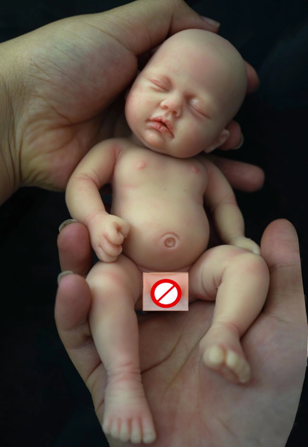 Jaden Reborn Baby Doll - 7 inches Silicone Ages 3+
