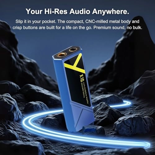 X10 - Portable Headphone Amplifier DAC USB-C Hi-Res