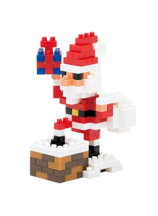 Nanoblock Santa Claus on The Chimney - Christmas