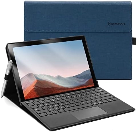 Omnpak Kickstand Case with Pen Holder for Surface Pro 7 12.3-inch (2019)