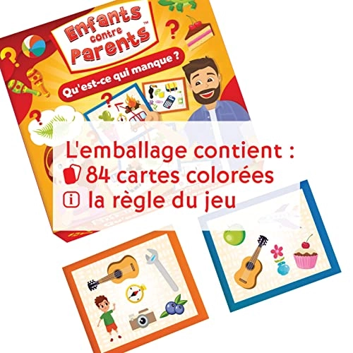 Qu'est-ce qui Manque - Card Game