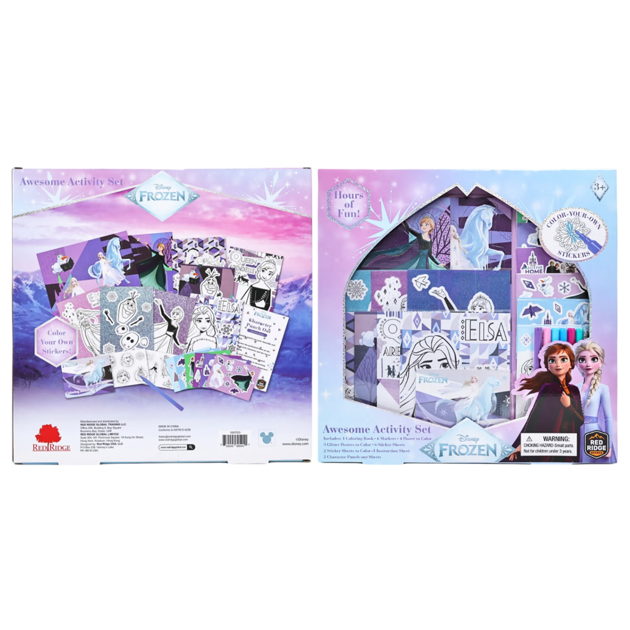 Frozen Hours Of Fun Awesome Activity Set - 3+ years