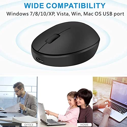 Mini Rechargeable Optical Mouse - Wireless