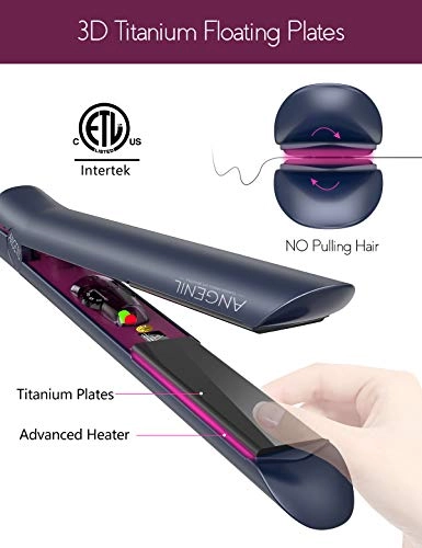 Titanium Flat Iron - 1 inch