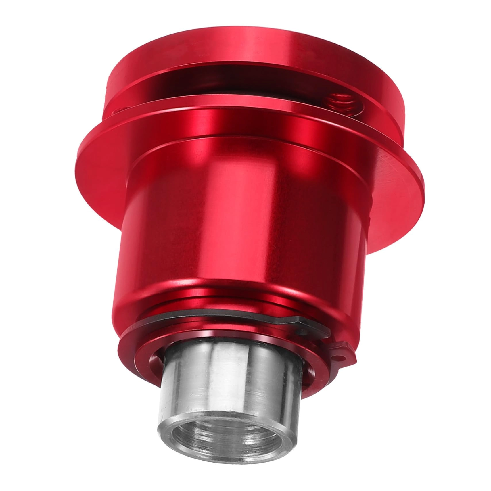 Alipis Steering Wheel Quick Disconnect Tool Adapter - Red Aluminum alloy